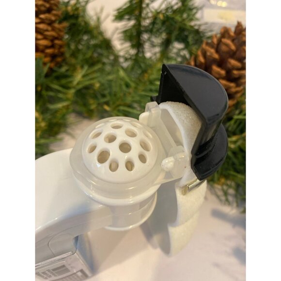 Bath & Body Works New Hand Painted “Snowman” Light Up Nightlight Wallflower Plug - Picture 7 of 9